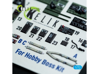 Grumman Tbm-3 Avenger - Interior 3d Decals (For Hobby Boss Kits) - image 6