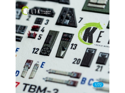 Grumman Tbm-3 Avenger - Interior 3d Decals (For Hobby Boss Kits) - image 7