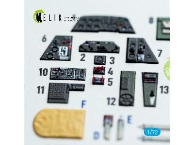 Grumman Tbm-3 Avenger - Interior 3d Decals (For Hobby Boss Kits) - image 9