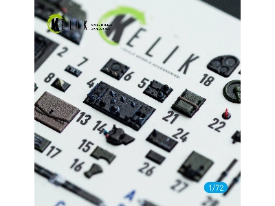 Douglas Sbd-3 Dauntless - Interior 3d Decals (For Flyhawk Kits) - image 8