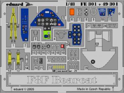 F8F 1/48 - Academy Minicraft - - image 1