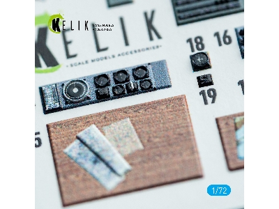 Blohm & Voss Bv-222 - Interior 3d-decals (For Revell Kits) - image 4