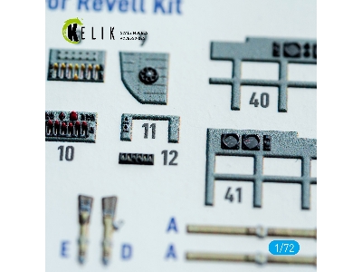 Blohm & Voss Bv-222 - Interior 3d-decals (For Revell Kits) - image 5