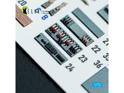 Blohm & Voss Bv-222 - Interior 3d-decals (For Revell Kits) - image 8