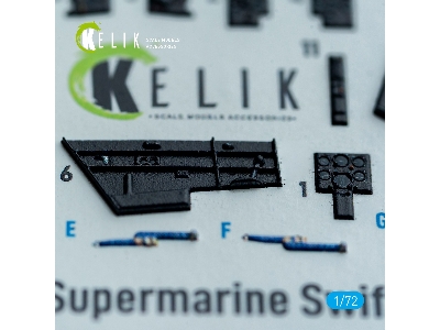 Supermarine Swift Fr.5 - Interior 3d-decals (For Airfix Kits) - image 3