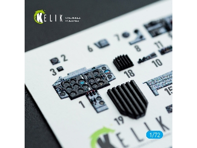 Mikoyan Mig-19 P/Pm - Interior 3d Decals (For Clear Prop Kits) - image 3