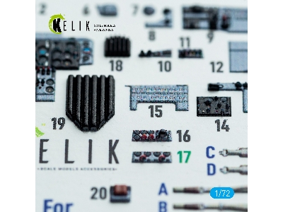 Mikoyan Mig-19 P/Pm - Interior 3d Decals (For Clear Prop Kits) - image 4