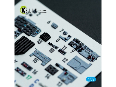 Mikoyan Mig-19 P/Pm - Interior 3d Decals (For Clear Prop Kits) - image 6