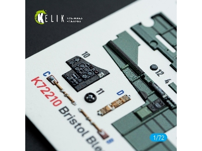 Bristol Blenheim Mk.Iv - Interior 3d Decals (For Airfix Kits) - image 8