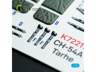 Sikorsky Ch-54 A Tarhe - Interior 3d Decals (For Revell Kits) - image 6