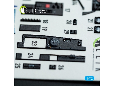Fairey Gannet  As1/As4 - Interior 3d Decals (For Revell Kits) - image 7