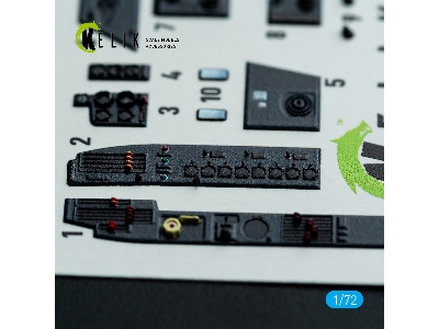 Heinkel He-177 A-5 - Interior 3d Decals (For Revell Kits) - image 6