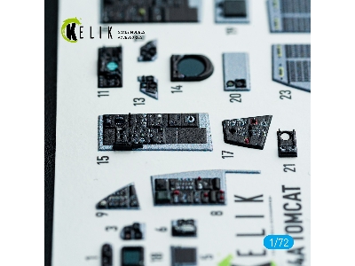Grumman F-14 A Tomcat - Interior 3d Decals (For Hobby Boss Kits) - image 7