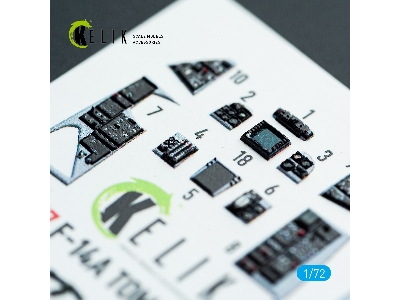 Grumman F-14 A Tomcat - Interior 3d Decals (For Hobby Boss Kits) - image 8
