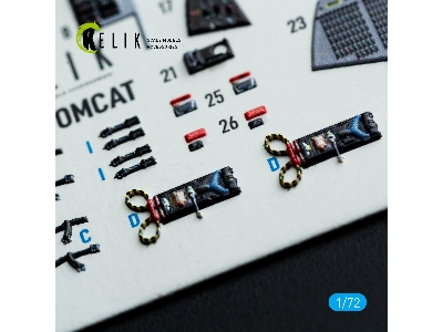 Grumman F-14 B Tomcat - Interior 3d Decals (For Hobby Boss Kits) - image 4