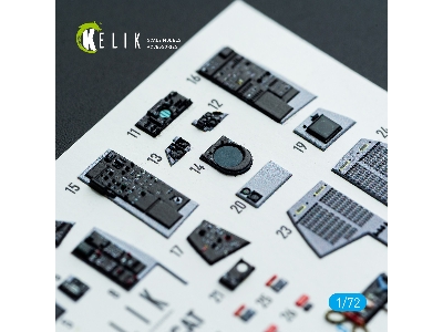 Grumman F-14 B Tomcat - Interior 3d Decals (For Hobby Boss Kits) - image 6