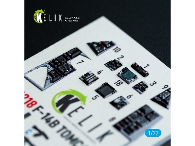 Grumman F-14 B Tomcat - Interior 3d Decals (For Hobby Boss Kits) - image 8