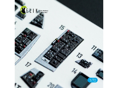 Grumman F-14 D Super Tomcat - Interior 3d Decals (For Hobby Boss Kits) - image 7