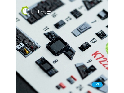 Grumman F-14 D Super Tomcat - Interior 3d Decals (For Academy Kits) - image 8
