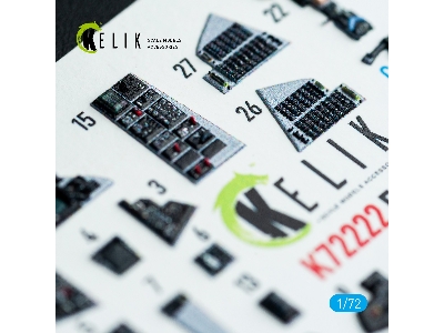 Grumman F-14 A Tomcat - Interior 3d Decals (For Academy Kits) - image 7