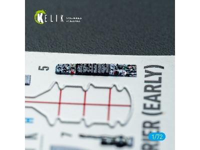 Mcdonnell Douglas Av-8 A Harrier (Early) - Interior 3d-decals (For Italeri Kits) - image 6