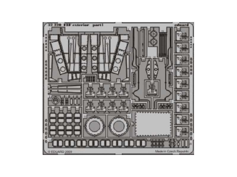 F8F exterior 1/32 - Trumpeter - image 1