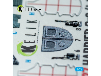 Bae Harrier Gr.3 (Late) - Interior 3d-decals (For Italeri Kits) - image 4