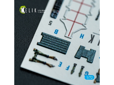 Bae Harrier Gr.3 (Late) - Interior 3d-decals (For Italeri Kits) - image 8