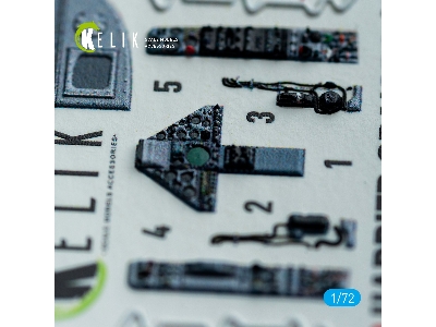 Bae Harrier Gr.1 / Gr.3 (Early) - Interior 3d-decals (For Italeri Kits) - image 3