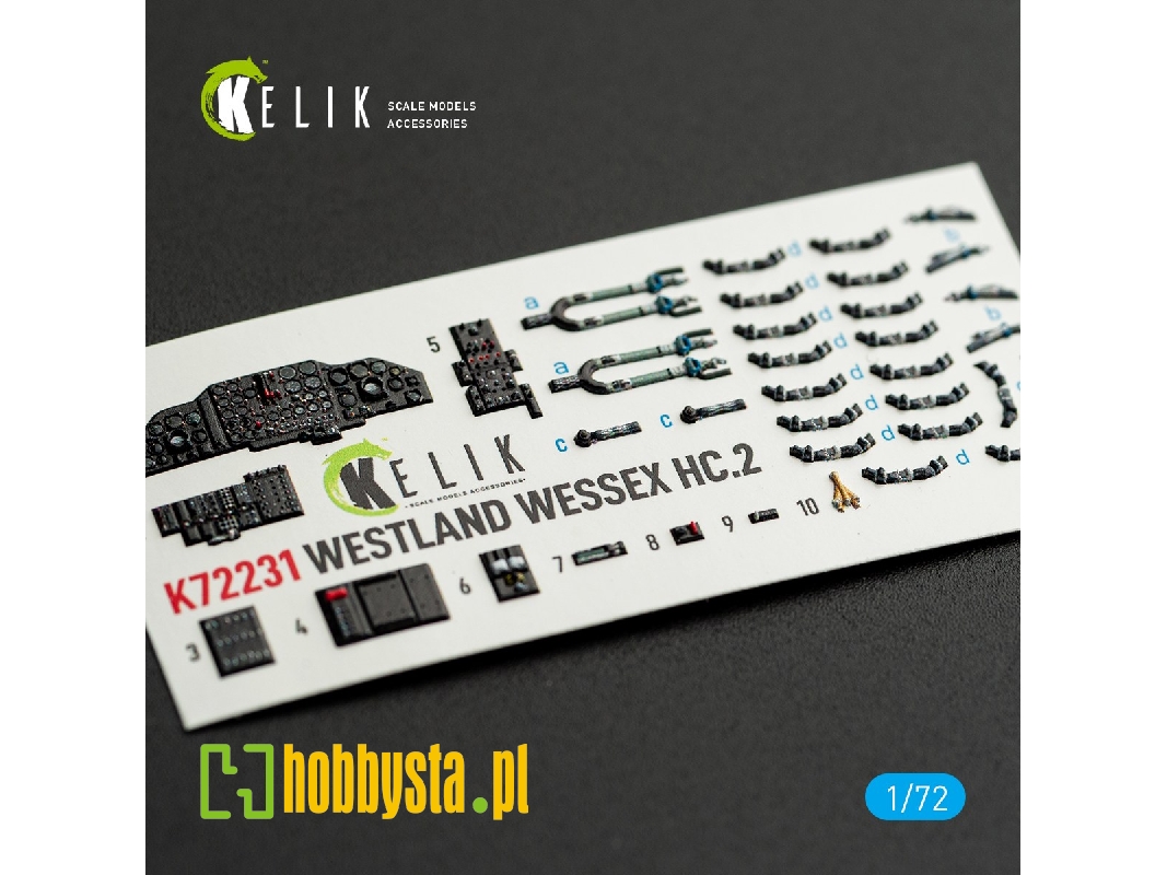 Westland Wessex Hc.2 - Interior 3d-decals (For Airfix Kits) - image 1