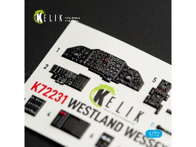 Westland Wessex Hc.2 - Interior 3d-decals (For Airfix Kits) - image 4