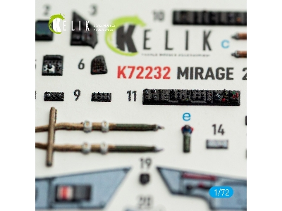 Dassault Mirage 2000 C - Interior 3d-decals (For Dream Modelkits) - image 4