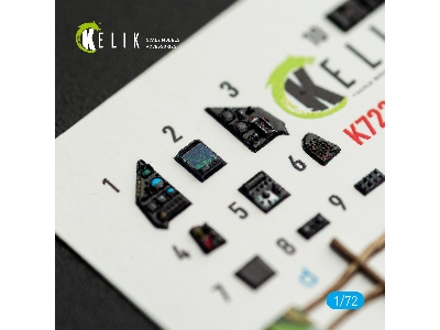 Dassault Mirage 2000 C - Interior 3d-decals (For Dream Modelkits) - image 7