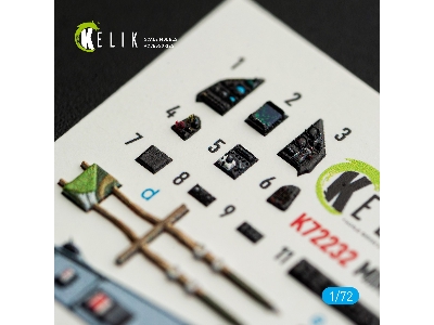 Dassault Mirage 2000 C - Interior 3d-decals (For Dream Modelkits) - image 8