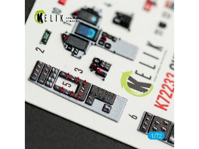 Chinese J-10 B - Interior 3d-decals (For Trumpeter Kits) - image 4