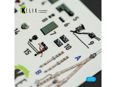 Supermarine Spitfire Pr A/B/E Types - Interior 3d-decals (For Ibg Kits) - image 6