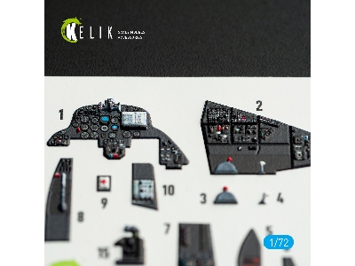 Mil Mi-35 / Mi-24 - Interior 3d-decals (For Italeri Kits) - image 3