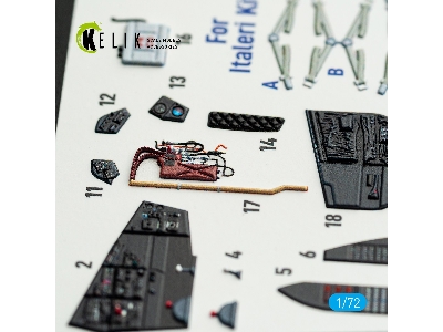 Mil Mi-35 / Mi-24 - Interior 3d-decals (For Italeri Kits) - image 4