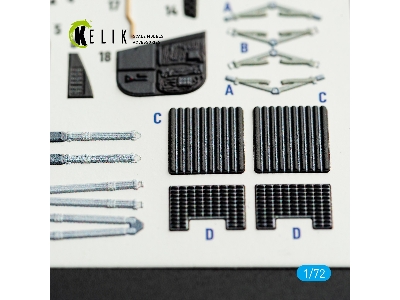 Mil Mi-35 / Mi-24 - Interior 3d-decals (For Italeri Kits) - image 5