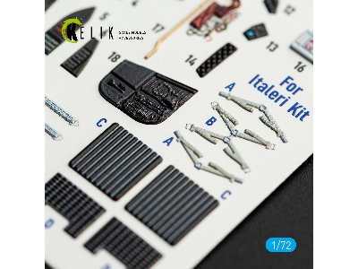 Mil Mi-35 / Mi-24 - Interior 3d-decals (For Italeri Kits) - image 6