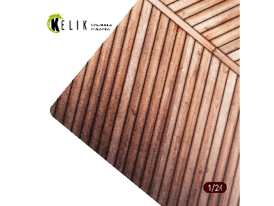 Wooden Bridge (Ostland Bridge 1943) Base - Acrylic (3 X 280 X 180 Mm / 170 G) - image 3