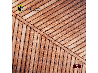 Wooden Bridge (Ostland Bridge 1943) Base - Acrylic (3 X 280 X 180 Mm / 170 G) - image 4