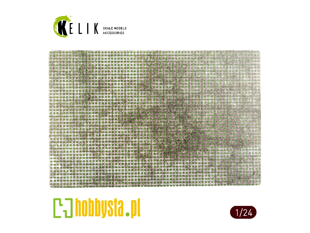 Parking Grid Grass Base - Acrylic (3 X 280 X 180 Mm / 170 G) - image 1