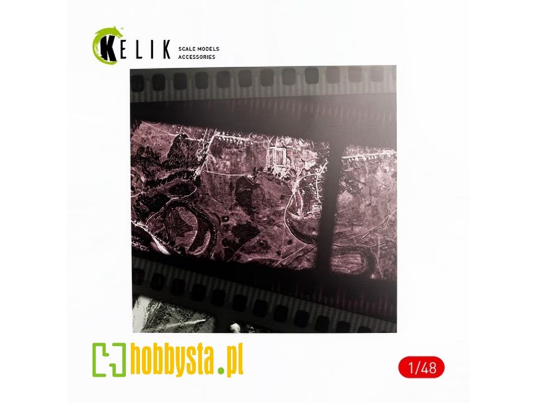 Photoreconnaisance Plane Stand Base - Acrylic (3 X 240 X 240 Mm / 190 G) - image 1