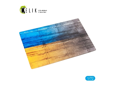 Concrete Plates With Ukrainian Flag - Acrylic (3 X 280 X 180 Mm / 170 G) - image 1