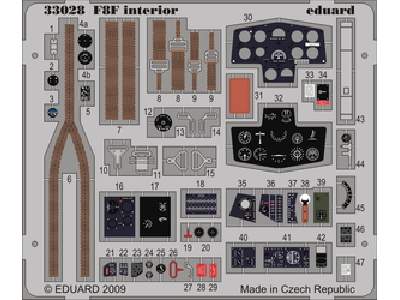 F8F interior S. A. 1/32 - Trumpeter - image 1