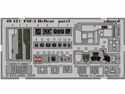 F6F-3 S. A. 1/48 - Eduard - image 1