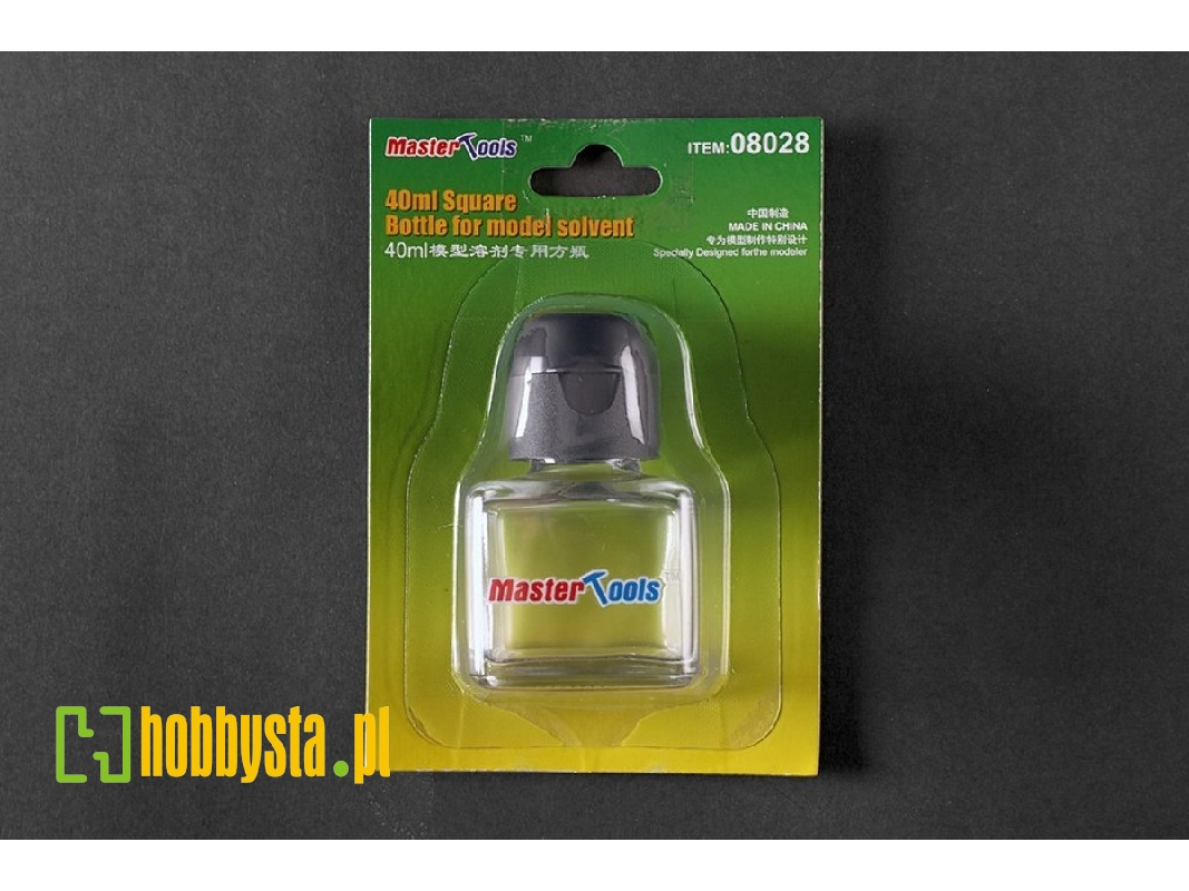 Square Bottle For Model Solvent - image 1