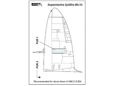 Supermarine Spitfire Mk.Vc Westland´s Cannon Bulges (Designed To Be Used With Airfix, Smer And Sword Kits) - image 3