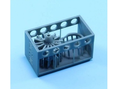 Fiat G.50 - Engine (3d-printed / For Aml And Fly Kits) - image 2